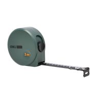 Рулетка Deli HS EHT8316L 3м х 16 мм,  Soft Touch, зеленый