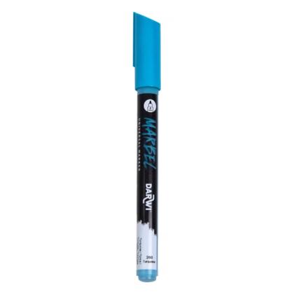 Маркер акриловый "Darwi.Marbel" 260, 2 мм, бирюзовый