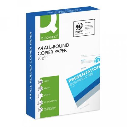 бумага   A4 80г/м 500л "Q-Connect All Round"