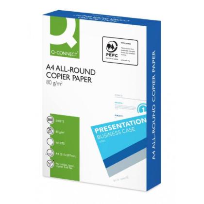 бумага   A4 80г/м 500л "Q-Connect All Round"