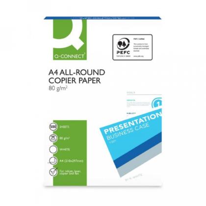 бумага   A4 80г/м 500л "Q-Connect All Round"