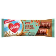 Печенье сахарное "Любятово" 50 гр., с соленой карамелью в глазури