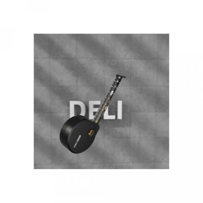Рулетка Deli HS EHT8316 3 м*16 мм, Soft Touch, черный