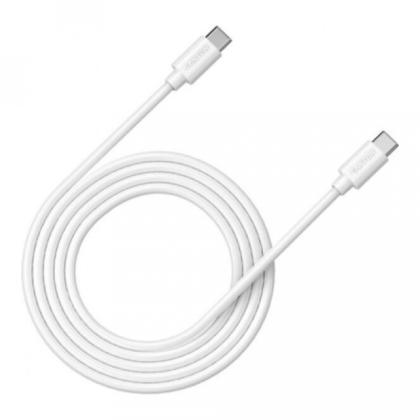 Кабель CNS-USBC12W (Type C to Type C) CANYON, 2m,White (белый)