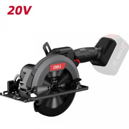 Пила циркулярная Deli RS EDE-YJ20-1 аккум., без аккумуляторов и ЗУ, 150 мм, 20 В, коробка