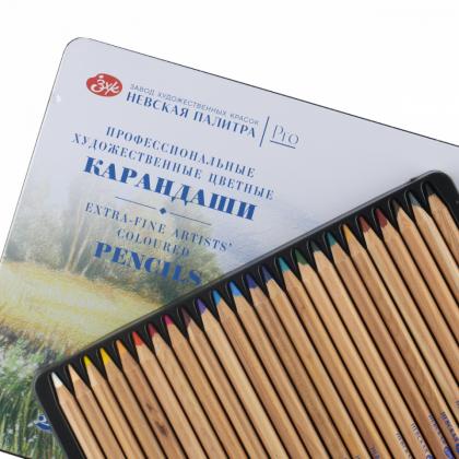 Карандаш цветной "Мастер-Класс" набор 36 цв., в жестяном пенале