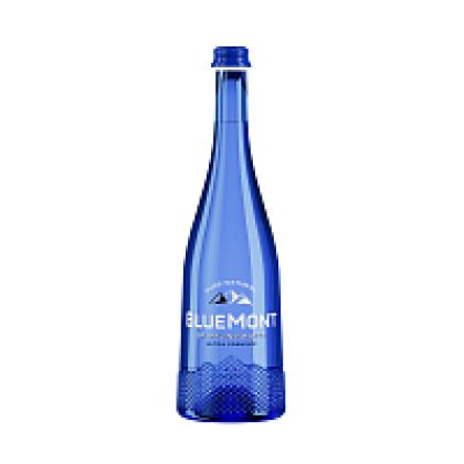 Вода питьевая "Blue Mont" газир., 0,7 л., стекл. бутылка