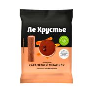 Полоски кондитерские "ЛеХрустье" 100 гр., карамель и тирамису
