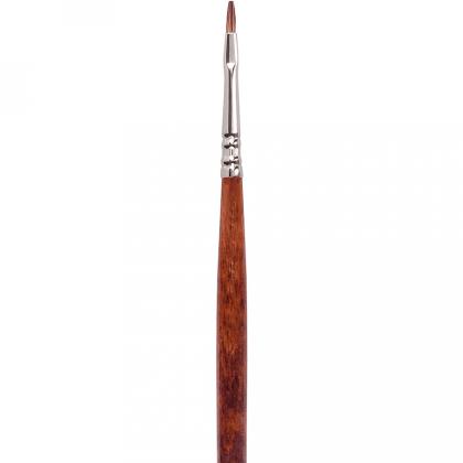 Кисть "Escoda Versatil Brush L/H " синтетика, темно-коричневый, плоская, №6