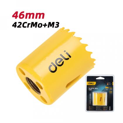 Коронка биметаллическая Deli YS EDH-SKK046-E1 46х38 мм, М14