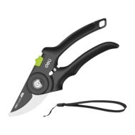 Секатор садовый Deli GS EDL-YL0003 203 мм, SK5, пласт. ручка, черный