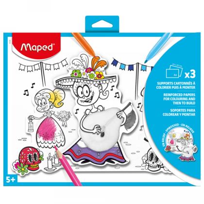 Набор для творчества “Maped Creative” раскраска с наклейками