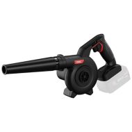 Воздуходувка "DeliEDE820Z" аккум., 20 В, 2,8 м/мин., коробка, черный/красный