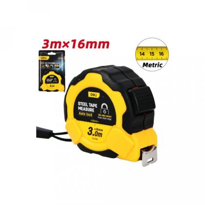 Рулетка Deli YS EDL3795 3 м*16 мм