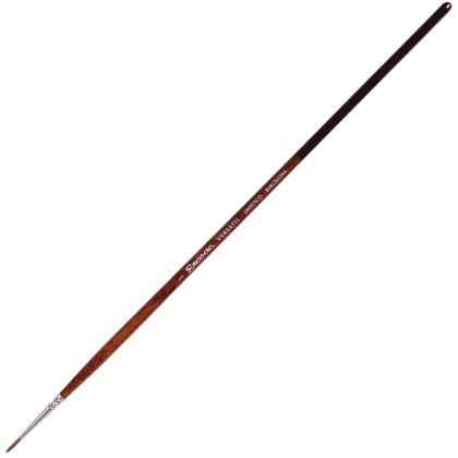 Кисть "Escoda Versatil Brush L/H" синтетика, темно-коричневый, круглая, №1
