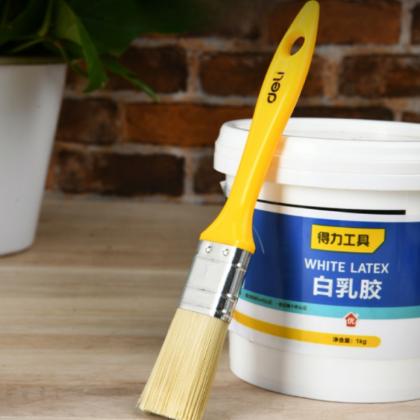 Кисть малярная плоская 1.5"-38 мм Deli YS EDL509152 пластиковая рукоятка, смешанная щетина