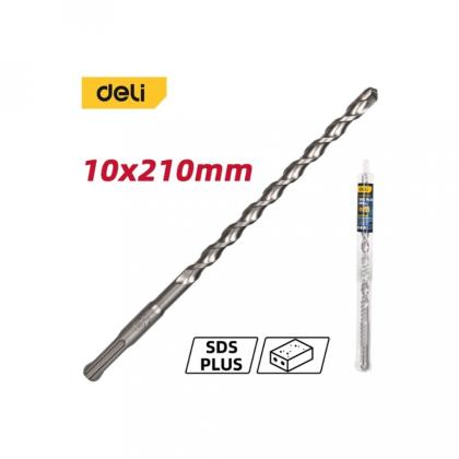 Бур по бетону Deli YS EDH-Y10210 10x210 мм, SDS-PLUS