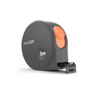 Рулетка Deli HS HT8316C 3м*16 мм, Soft Touch, оранжевый