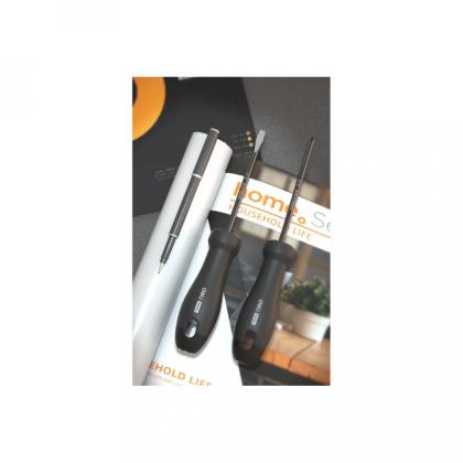Набор отверток Deli HS HT1004 4 шт. (PH1*100,PH2*150,SL5*100, SL6*150), Soft Touch, черный