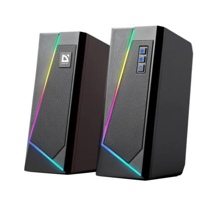 Акустическая система Defender Solar 3, 10 Вт, USB, черный