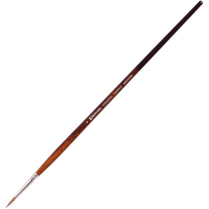 Кисть "Escoda Versatil Brush L/H " синтетика, темно-коричневый, круглая, №8