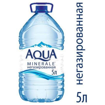 Вода питьевая "Аква Минерале" газир., 0,5 л., пласт. бутылка