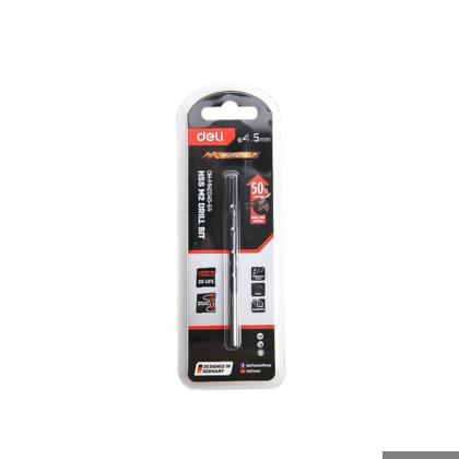Сверло по металлу Deli RS EDH-MHZ045-E4 4.5 мм, DIN 338, HSS-TiN