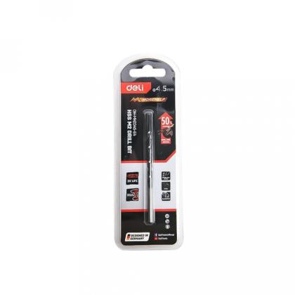 Сверло по металлу Deli RS EDH-MHZ045-E4 4.5 мм, DIN 338, HSS-TiN