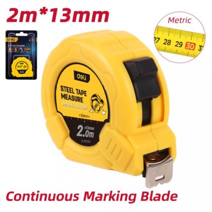 Рулетка Deli YS EDL9002B 2 м*13 мм
