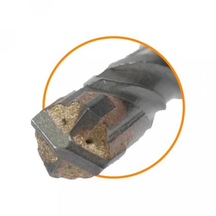 Бур по бетону Deli YS EDH-YCZ16012-E1 12x160 мм, X-Tip, SDS-PLUS