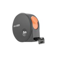 Рулетка Deli HS HT8519C 5 м*19 мм, Soft Touch, оранжевый