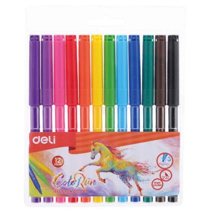 Фломастеры "ColoRun" 12 шт