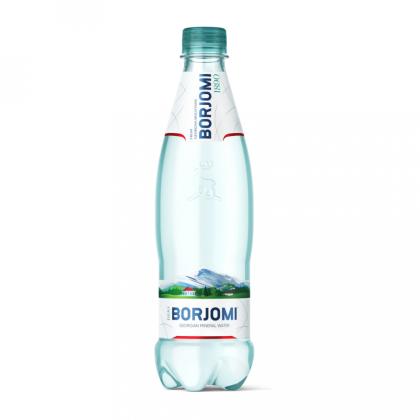 Вода минеральная "Borjomi" газир., 0,33 л., стекл. бутылка