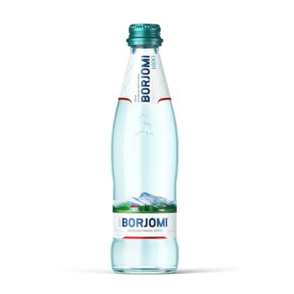 Вода минеральная "Borjomi" газир., 0,33 л., стекл. бутылка