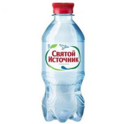 Вода питьевая Святой Источник негазированная 0,33л.