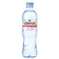 Вода питьевая "Святой Источник" негазир., 0,5 л., пласт. бутылка