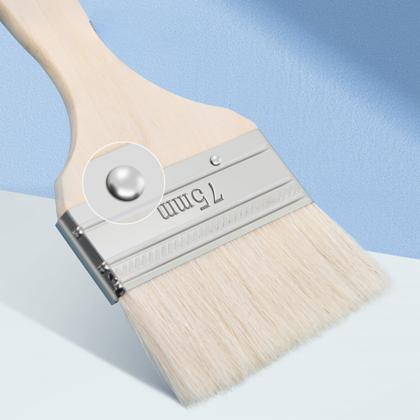 Набор кистей малярных 50/75/100 мм Deli YS DL528101 3шт, деревянная рукоятка, смешанная щетина