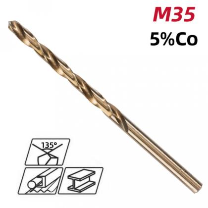 Сверло по металлу Deli RS EDH-MHZ045-E2 4.5 мм, DIN 338, HSCo 5%