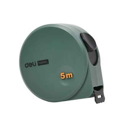Рулетка Deli HS EHT8519L 5м х 19 мм,  Soft Touch, зеленый