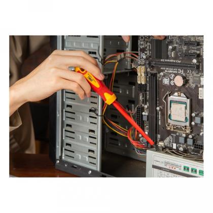 Отвертка диэлектрическая Deli YS EDL5161501 SL6,5*150 мм