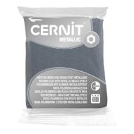 Полимерная глина "Cernit Metallic" 56 г, 80 серебро