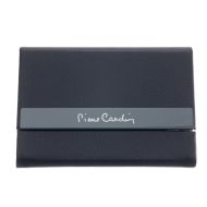 Визитница 95*66 мм, 15-20 карт. "Pierre Cardin" иск. кож., черный