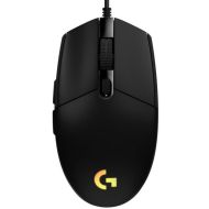 Мышь LOGITECH USB OPTICAL G102 LIGHTSY 910-005808 черная
