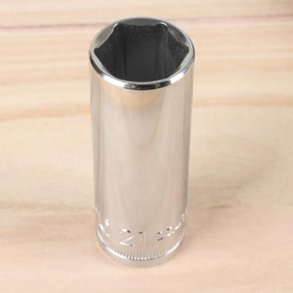 Головка торцевая шестигранная Deli YS EDQ4321 1/2", 21 мм, глубокая