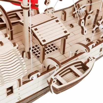 Конструктор 3D "Джонка", деревянный