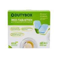 Средство д/мытья посуды в посудомоечной машине "Dutybox" таблетки экологичные, 100 шт./уп.