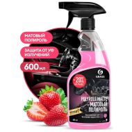 Средство д/мебели полирующее "Polyrole Matte клубника" 600 мл, с триггером