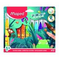 Фломастеры "Jungle fever" 12 шт.