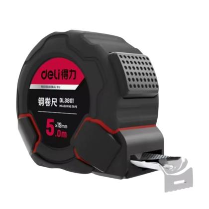 Рулетка "Deli 3802" 7,5 м/25 мм, черный