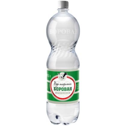 Вода минеральная "Боровая" газир., 0,5 л., пласт. бутылка